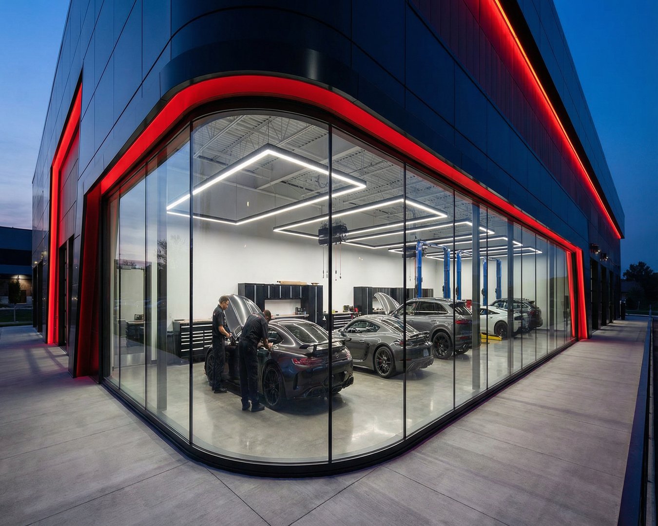 男同网汽车改装门店